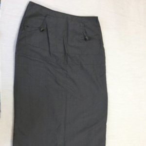 🦚 PALMETTO WOMENS NYLON UNLINED SKIRT SIZE L 🦚